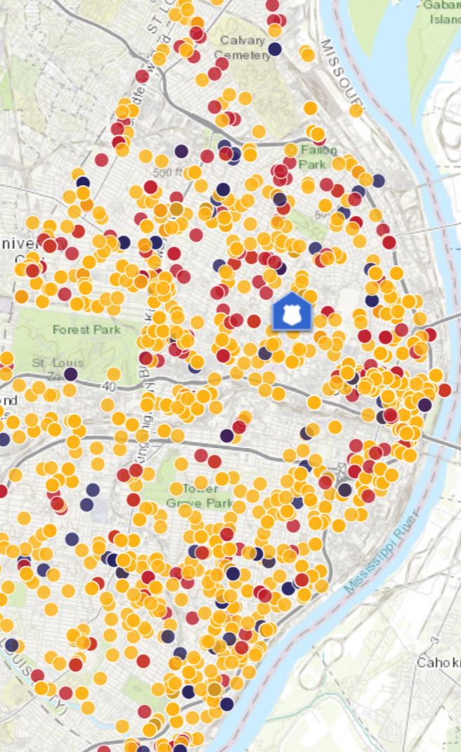 St. Louis Crime Map Track Neighborhood Crime Statistics